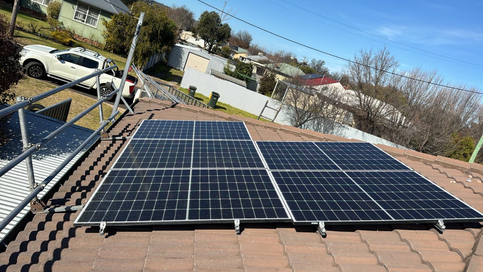 6.6kW solar installation at Cootamundra, NSW